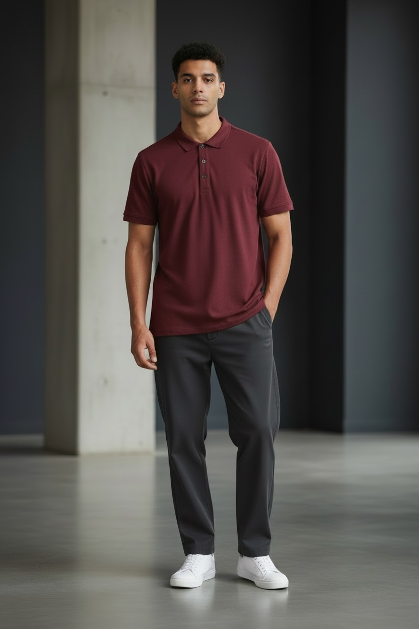Lycra Polo Tees