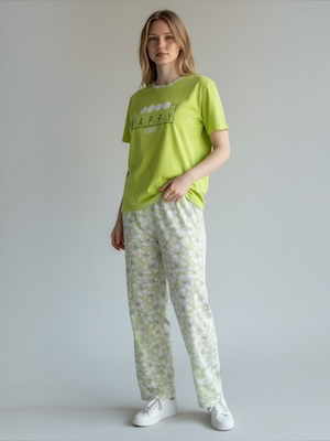 Women Night Suit Pj & Shirt
